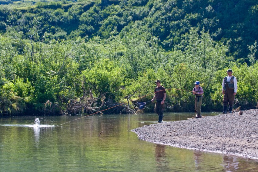 Alaska: Fishing Bear Lodge