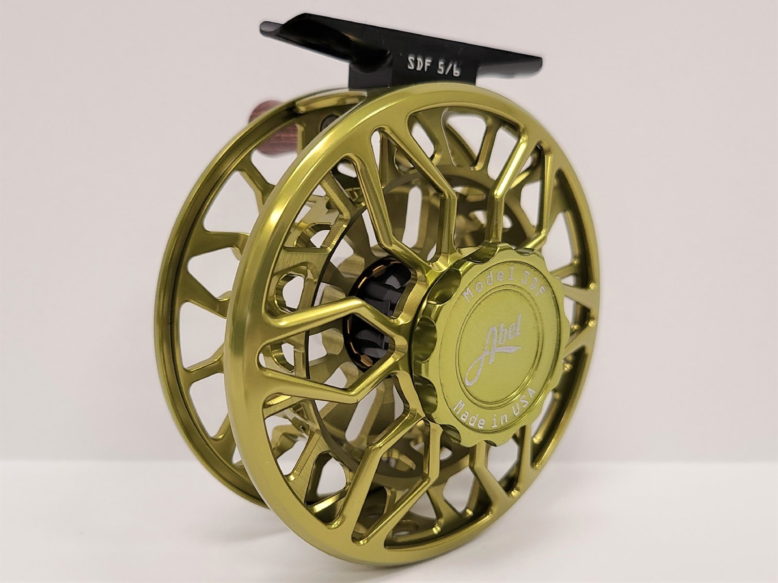 Abel SDF 5/6 Fly Reel - Custom Olive