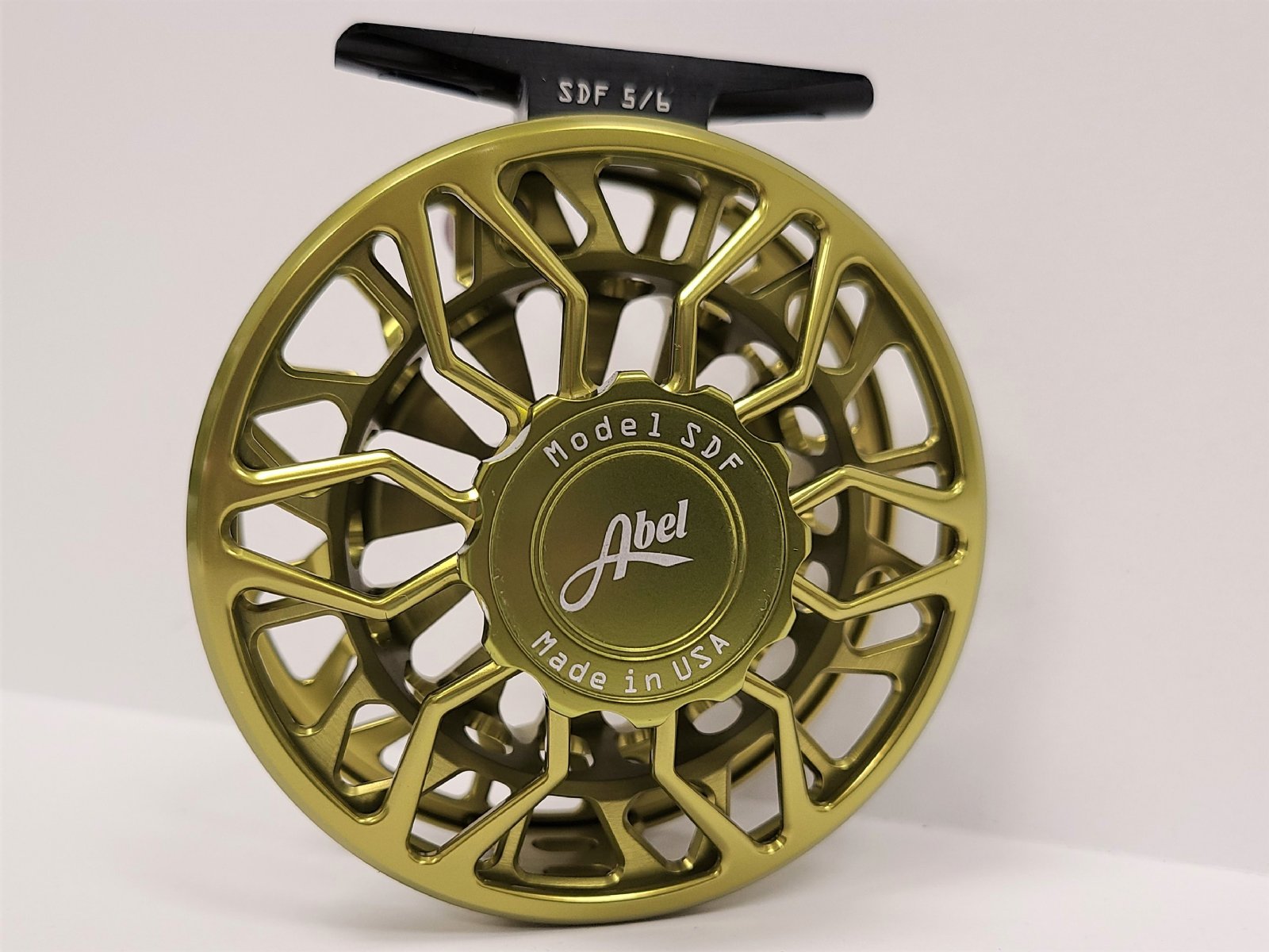 Abel SDF 5/6 Fly Reel - Custom Olive