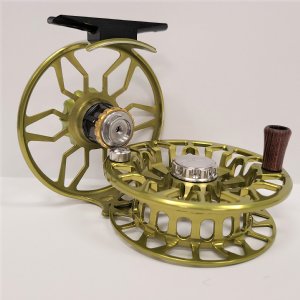 Abel SDF 5/6 Fly Reel - Custom Olive