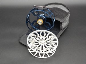 Abel SDX Fly Reel - Size 9/11 - Deep Blue / Platinum