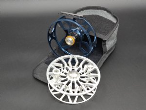 Abel SDX Fly Reel - Size 9/11 - Deep Blue / Platinum