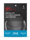 Scientific Anglers Absolute Fluorocarbon Saltwater Leader 10' - 10lb - CLOSEOUT