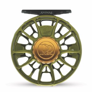 ross animas fly reels - Matte Olive