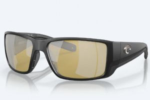 Costa Blackfin Pro - Matte Black frame with Sunrise Silver Mirror 580G