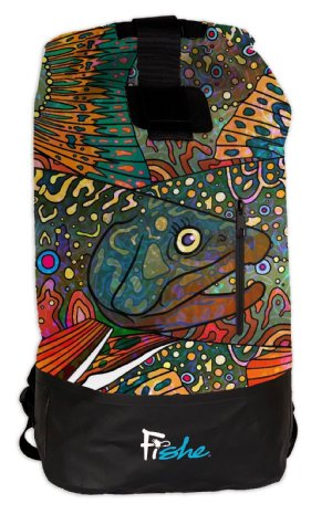 Fishe Wear Dry Bag Backpack - Brookie