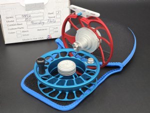 Nautilus CCF-X2 Custom Fly Reel - Founding Flats - Size 8/10