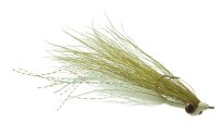 Clouser Minnow - Olive / White