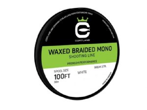 Cortland Waxed Braided Mono Shooting Line 