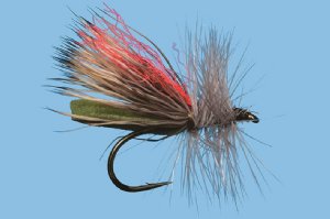 Hi Vis Foam Caddis - Olive