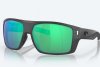 Costa Diego - Matte Gray with Green Mirror 580G - CLOSEOUT