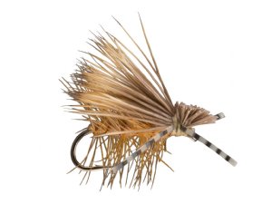 Elk Hair Caddis Rubber Leg - Tan