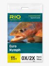 RIO Euro Nymph Leader - 11' - New for 2024