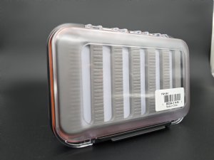 GFS Logo Fly Box - Large Double Sided Waterproof w/ Slotted Foam