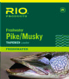 RIO Pike / Musky Leader 7.5ft, 30lb/40lb Shock w/Snap - Closeout