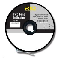 RIO 2-Tone Indicator Tippet - Black / White