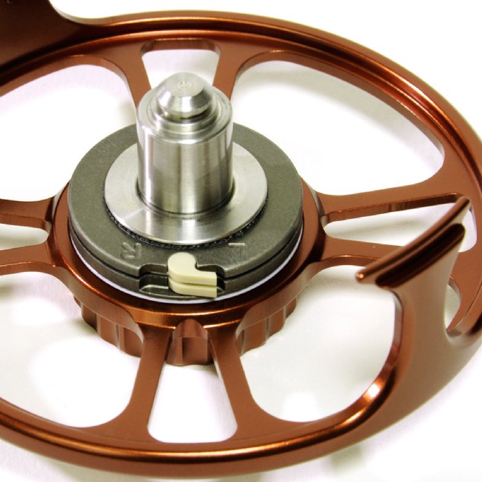 GALVAN FLY REEL SPOKE S-4 シリアルナンバー付き - リール