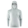 Grundens Tough Sun Masked Hoodie - Iceberg