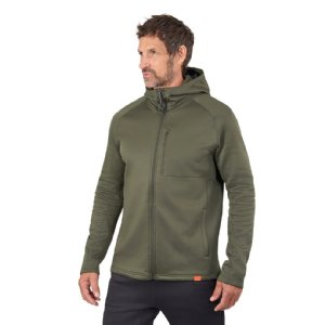 Grundens Grundies Thermal FZ Hoodie - Deep Depths