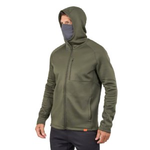Grundens Grundies Thermal FZ Hoodie - Deep Depths