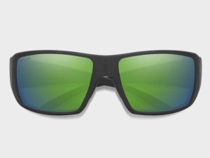 Smith Guides' Choice - Matte Black ChromaPop Glass Polarized Green Mirror