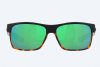 Costa Half Moon - Matte Black/Shiny Tortoise with Green Mirror 580G - CLOSEOUT