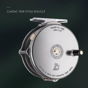 Hardy 1939 Bougle Heritage Fly Reels - Free Fly Line