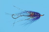 Hoh Bo Spey - Orange Butt / Purple
