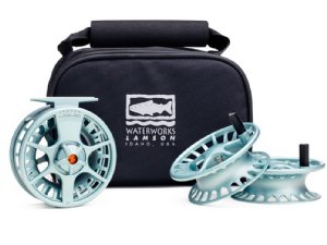 Lamson Liquid 3 Pack Fly Reels - Glacier