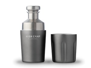 High Camp Flask Firelight 350 - Gunmetal