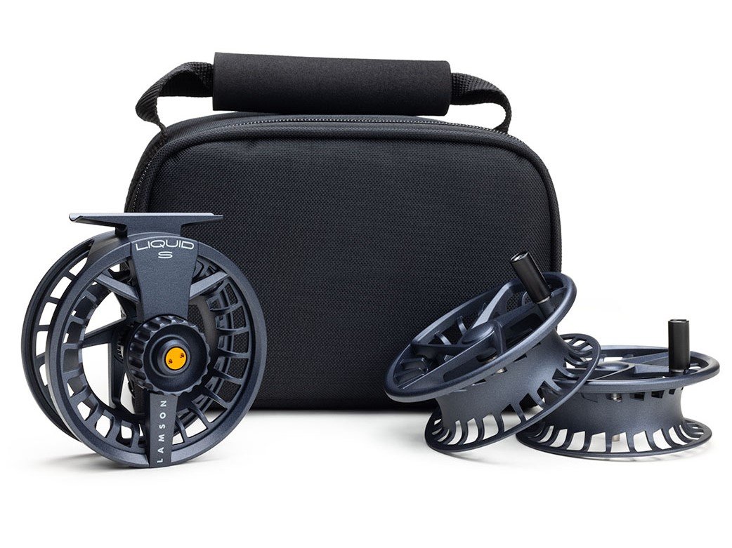 Waterworks Lamson - Remix 4 - Black Fly Fishing Reel NEW