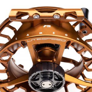 Lamson Litespeed F Fly Reels - Whiskey