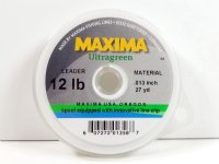 Maxima Ultragreen leader tippet spool