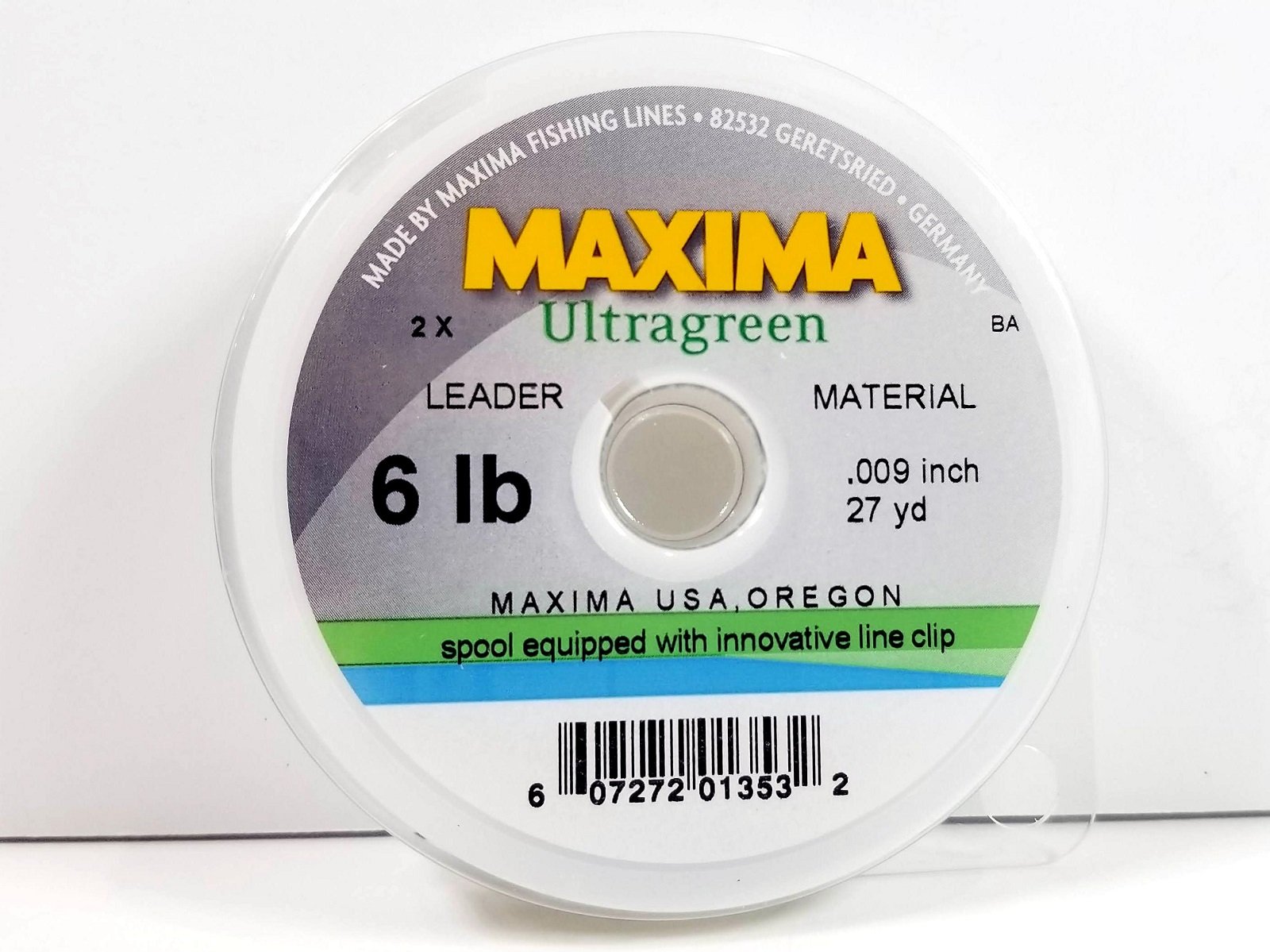 Moss Green Maxima Ultragreen Leader & Tippet Material 27 yards 