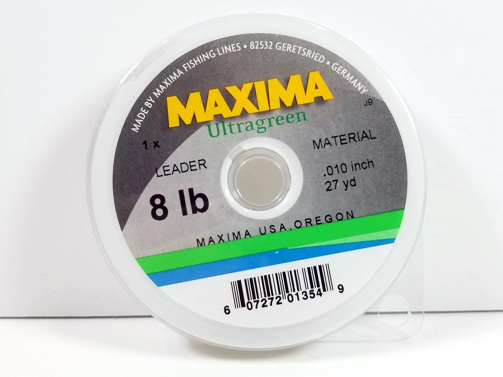 Maxima Ultragreen Tippet Leader 27 yard  Over 8lb Free US Shipping 