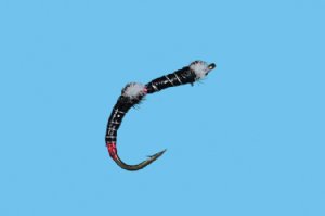 Double Gills Chironomid - Black