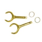 Outcast Brass Oar Locks - Small