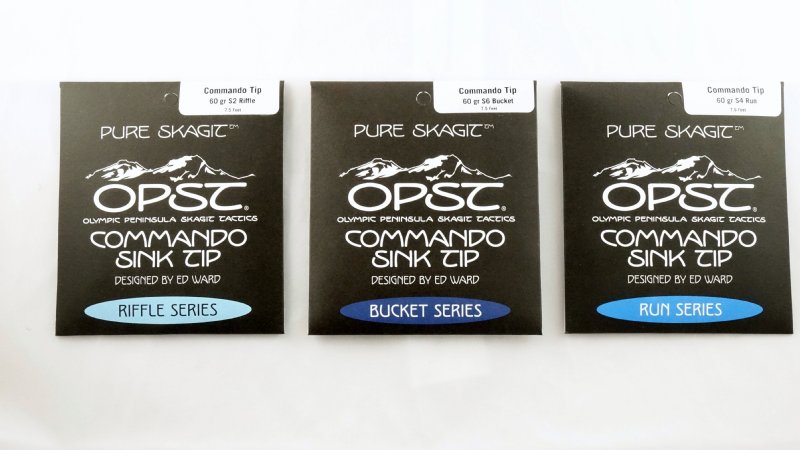 Details about   OPST Pure Micro Skagit Commando 5 Foot 40Gr Sink Tips Bucket Run & Riffle Series 