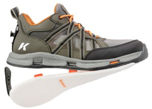 Korkers All Axis Shoe w/ TrailTrac Sole - Green