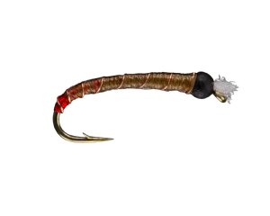 RIO's Red Assassin - Black Bead - Olive / Copper