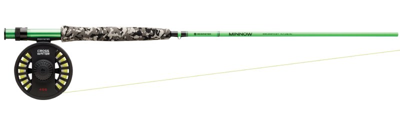 REDINGTON CROSSWATER 4-PIECE ROD AND REEL COMBO