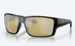 Costa Reefton Pro - Matte Black with Sunrise Silver Mirror 580G