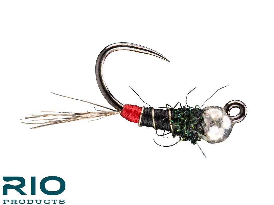 RIO French Nymph - Black / Red