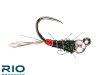 RIO French Nymph - Black / Red