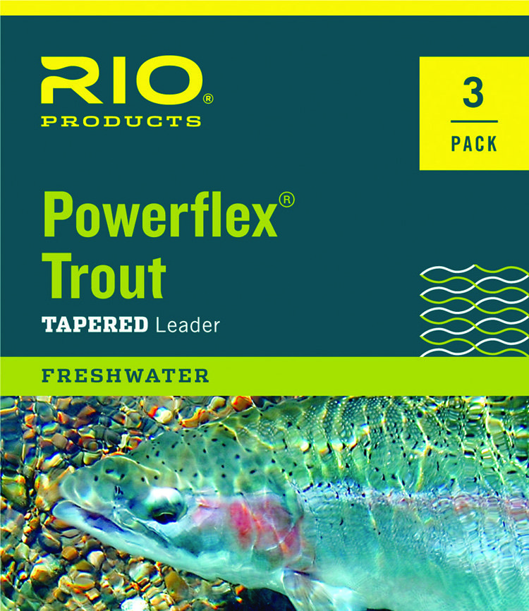 Rio Powerflex Trout Leaders - 3 Pack