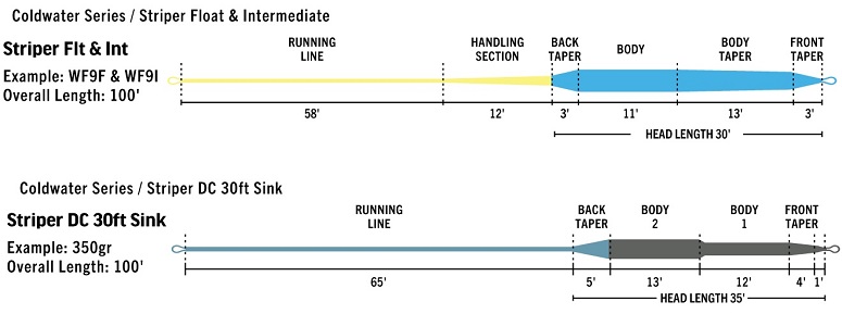 Kingfisher - Rio Premier Striper Intermediate Fly Line