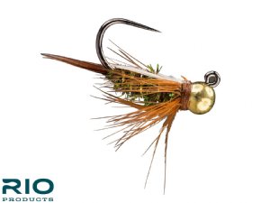 RIO Prince Nymph Jig TB - Peacock