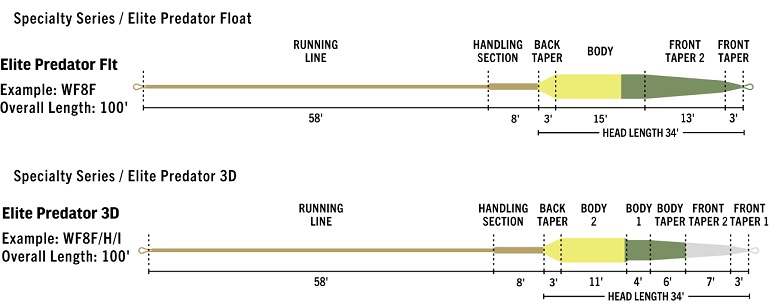 RIO Predator Fly Line Profile