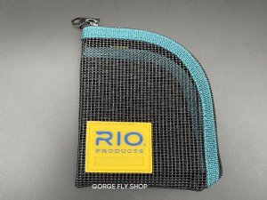 RIO Tips Wallet open with labeled sleeves Gorge Fly Shop