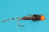 Solitude Agent Orange Nymph Fly